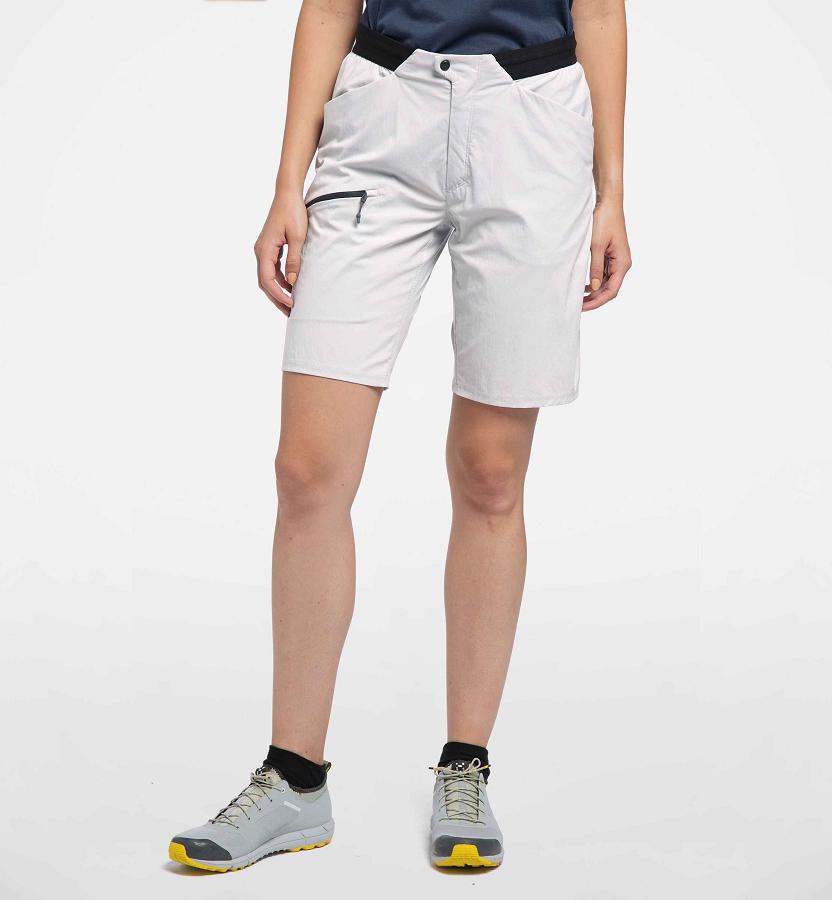 Haglöfs Womens L.I.M Fuse Shorts Grey New Zealand 18594QKRT